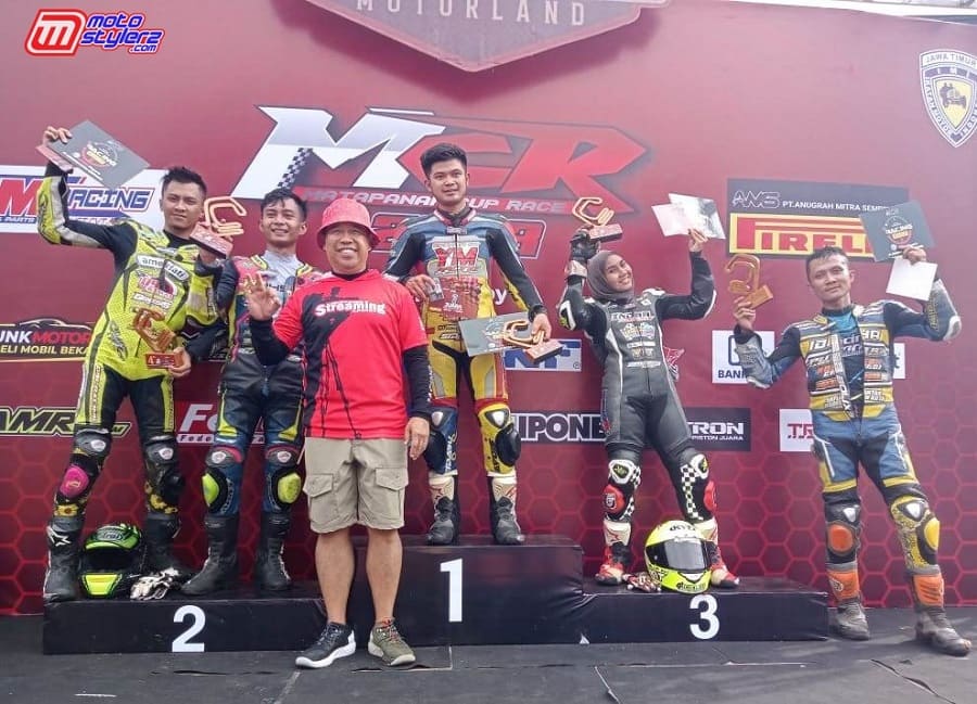 Rio Adi Menapaki Podium Pertama Kelas Matic Standart 115cc Mix Rider