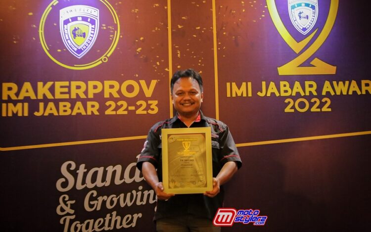 Yodi Rustandi (Owner YM Racing) Raih Penghargaan IMI Award 2022
