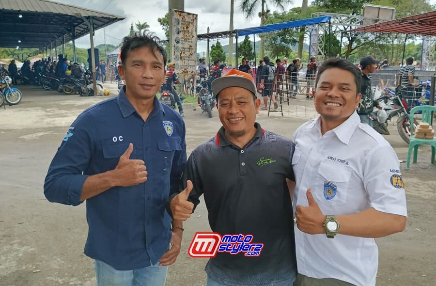 Irvan OC & Andreas Yosep (Juri Pengprov IMI Jabar) Bersama Saeful Hidayat (Pimpinan Lomba)