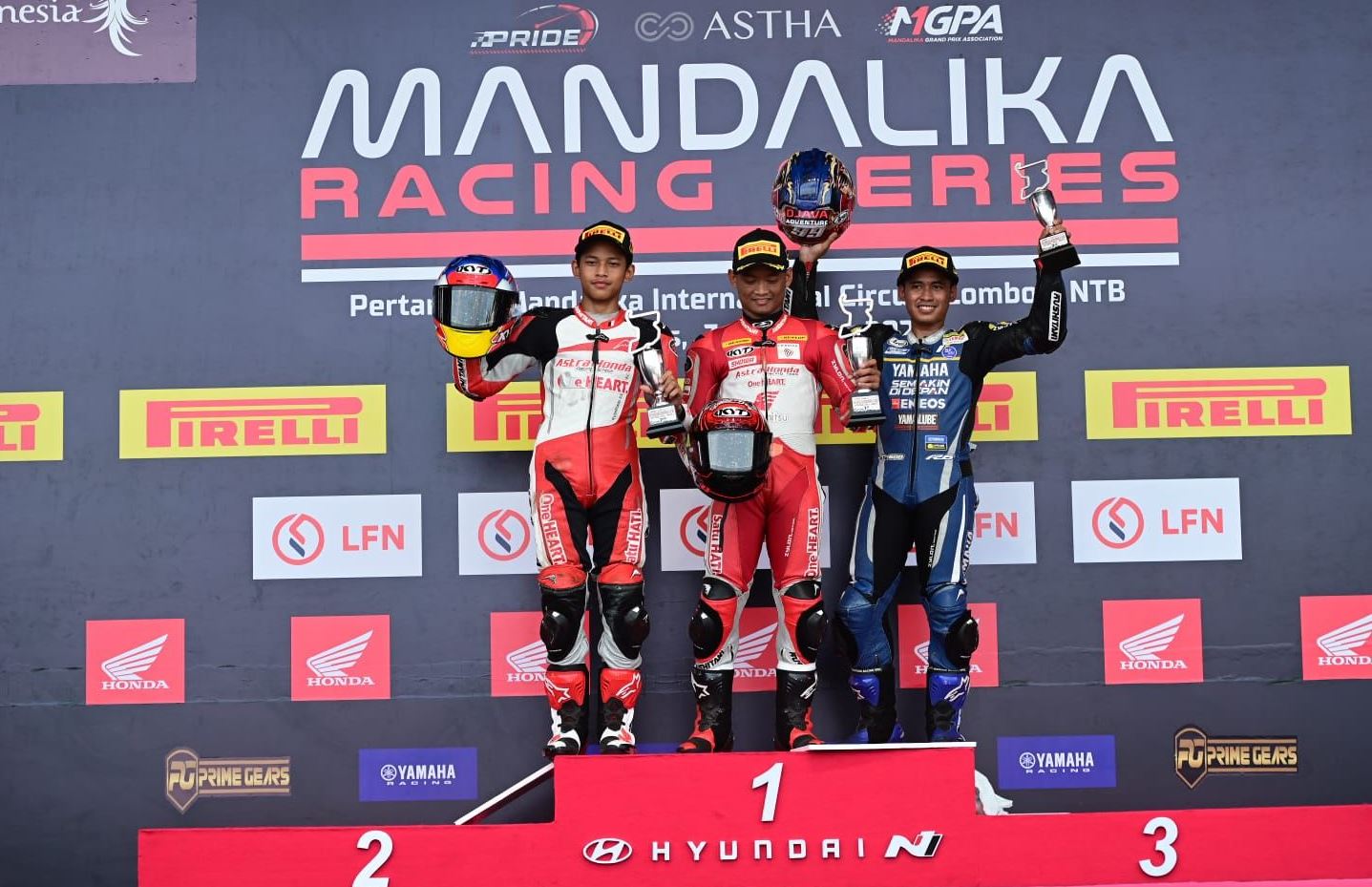 Rheza Danica Ahrens Kembali Podium Pertama Kejurnas Mandalika, Veda Finish Kedua