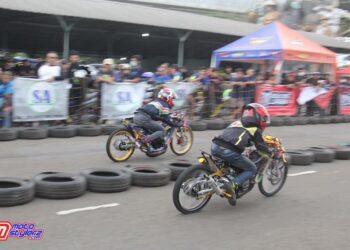 Drag Bike Jadi Pamungkas Hajatan Tahunan Ramadhan Race Cimahi