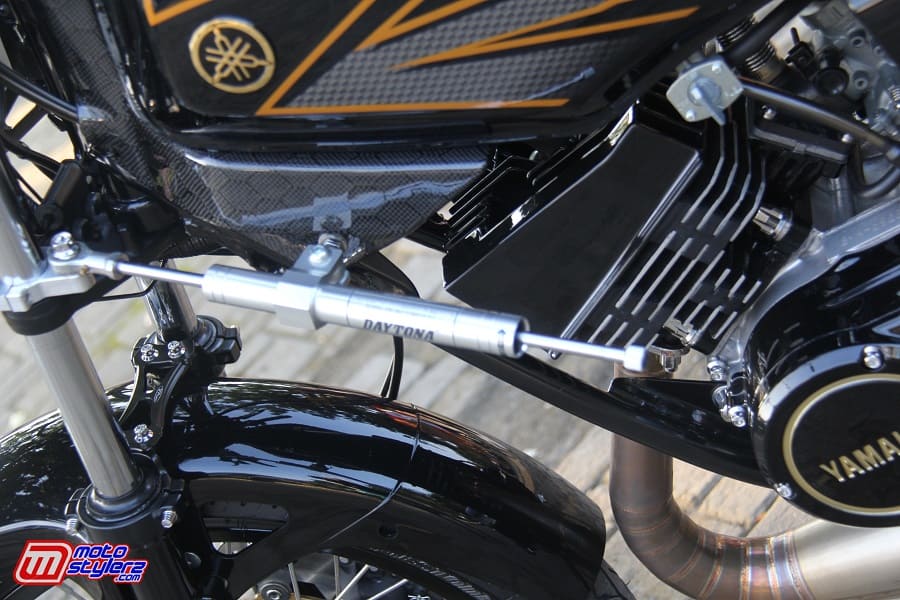 Stablilizer Daytona  Temanin Sentuhan Carbon Forged