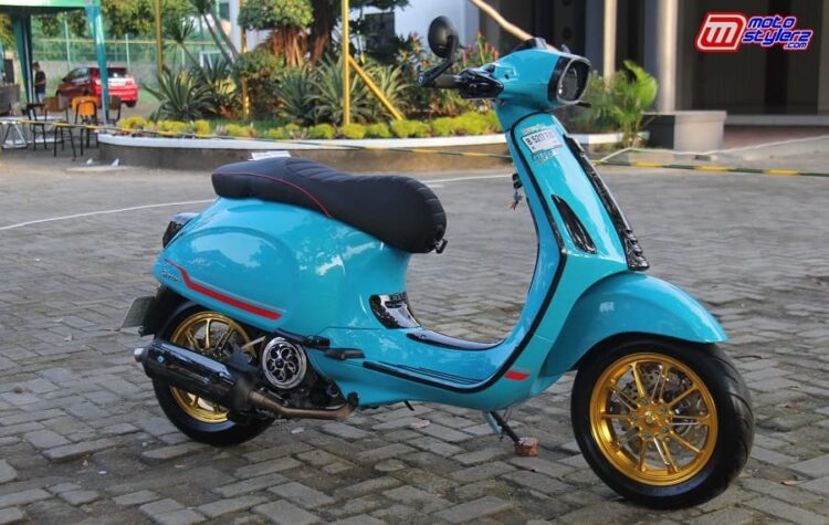 Modif Vespa Gaul Hasil Featuring Kamscoopy & Hore Hore 125