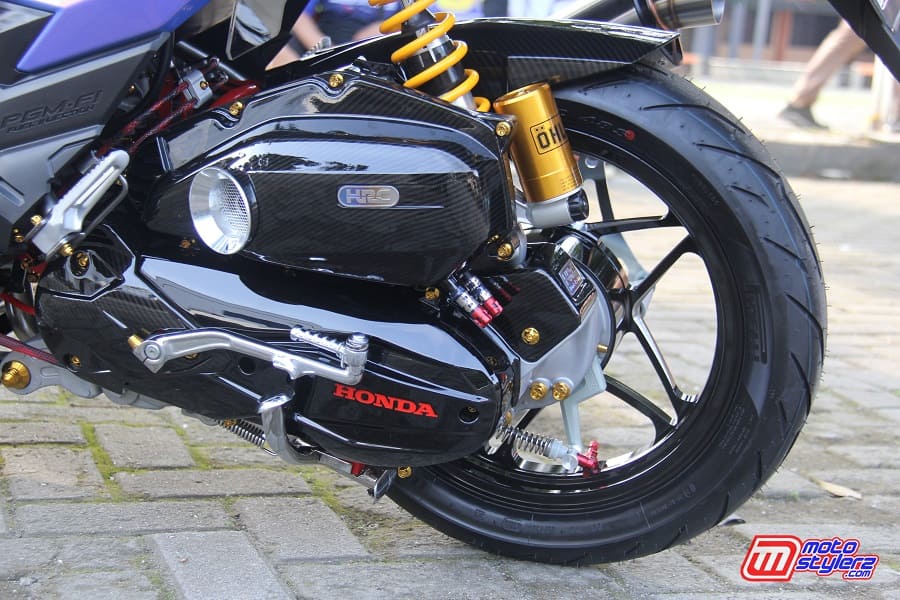Pelek XIR-Dienjoykan Suspensi Ohlins