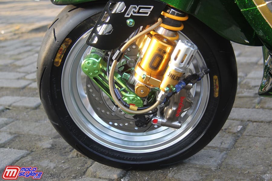 Kaki Kaki-Upgrade Velg Scarlet