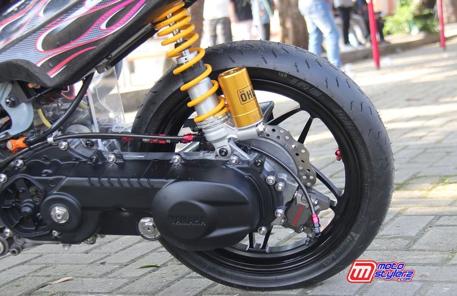 Pelek King Speed-Bikin Sektor Kaki Makin Terlihat Garang