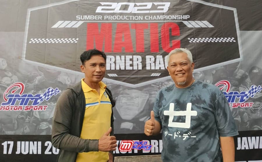 H. Martin Winata (Ketua Harian IMI Jabar) Hadir Ditemani Irvan OC (Kabid R2 IMI Jabar)