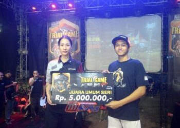 Lantian Juan Kembali Raih JU Trial Game Dirt Seri Lumajang