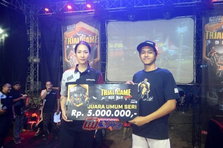 Lantian Juan Kembali Raih JU Trial Game Dirt Seri Lumajang
