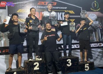 YWP32 Magicstar Berhasil Memuluskan Kheva Chemonk Meraih Podium Ke 3 Drag Bike Cimahi