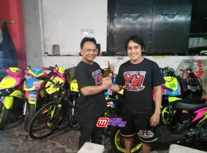 Yodi Rustandi (Owner YM Racing) Bersama Rifky Rahardian (MDR)-Duet Fantastis
