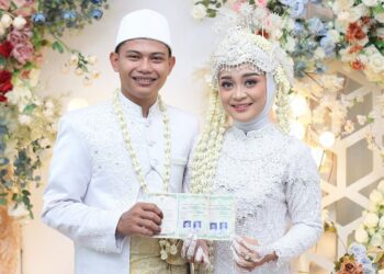 Sah, Muhammad Aji Wibowo Resmi Menikah Dengan Ayu Azhary SE