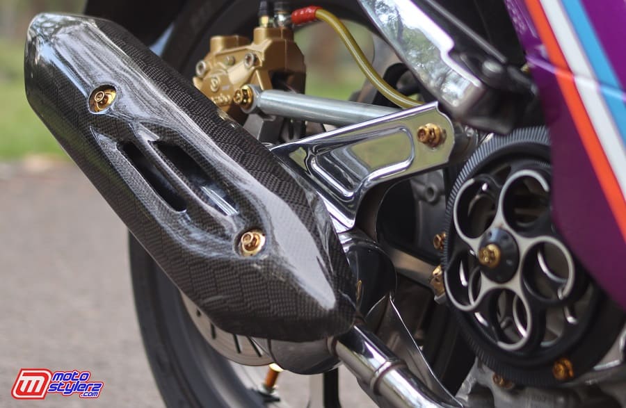 Cover Knalpot-Carbon Forged Lebih Sesuai