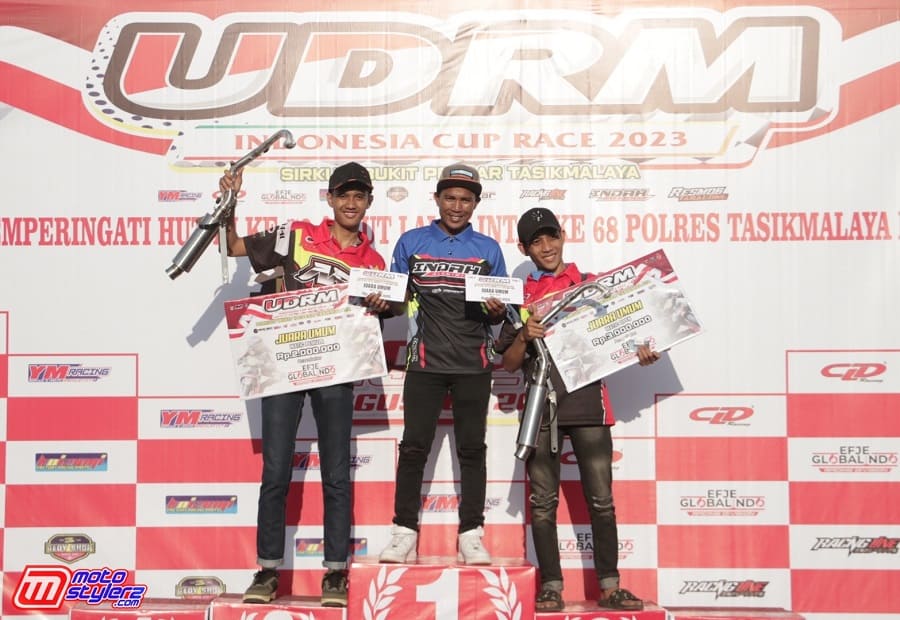 Robby Rizaldi (JU Matic Open) & Ilham Siva (JU Matic Pemula)