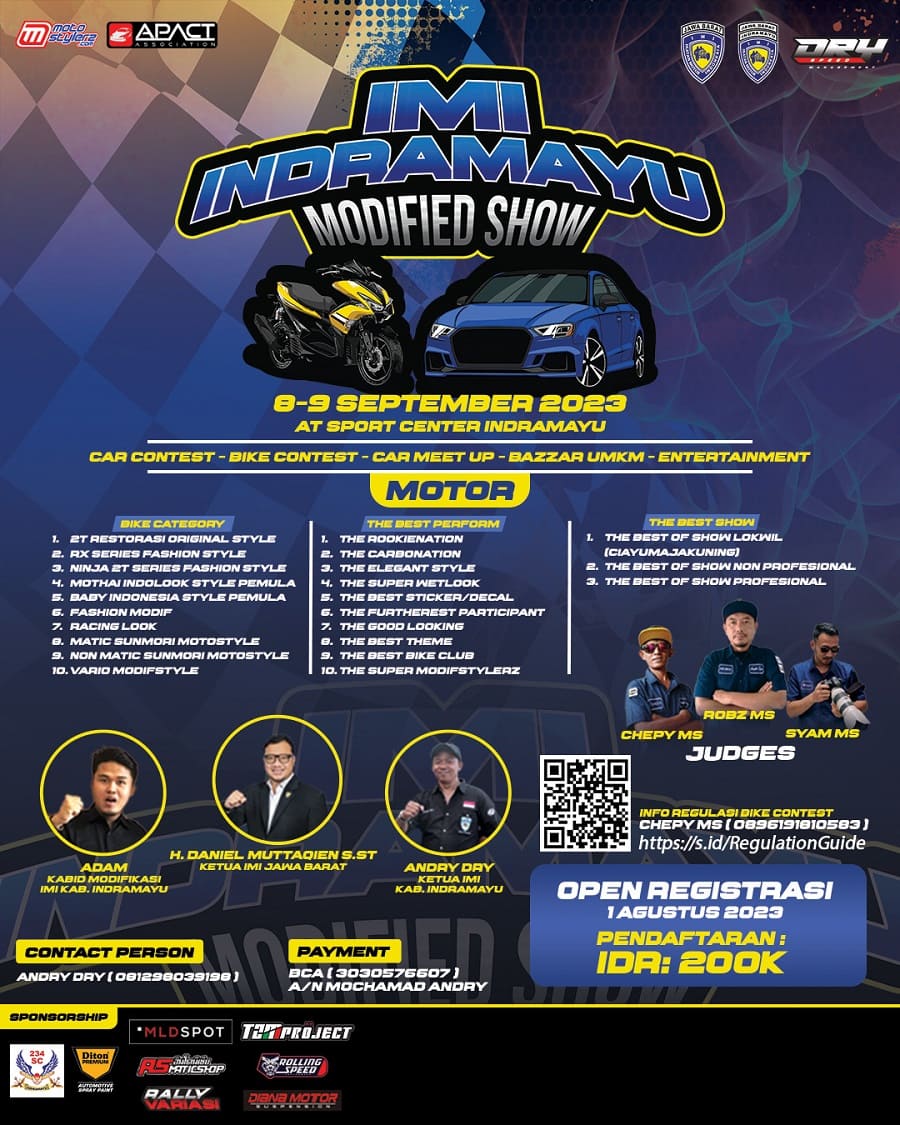 Kategori Kontes Modifikasi Motor