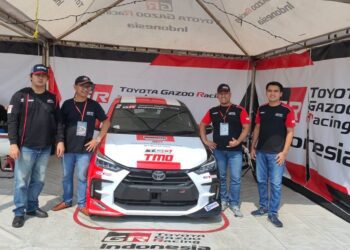 Bayu Putra, Sub-Dept Head Brand Marketing GT Radial & Team RnD Hadir Langsung Dalam Event MLDSPOT Autokhana Kejurnas Slalom 2023 putaran ke-4 Cianjur