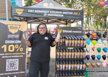 Joni Ilmawan (Kepala Tim Painting Diton Premium) Bangga Dukung Kesuksesan IMI Indramayu Modified Show