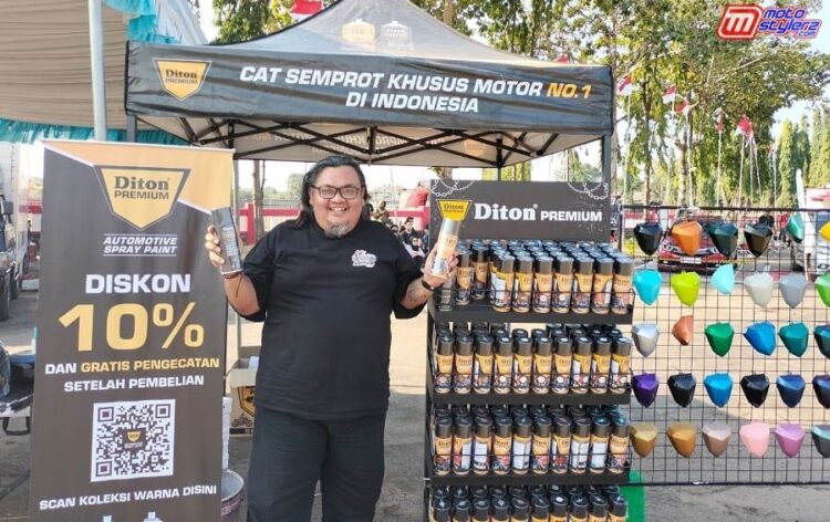 Joni Ilmawan (Kepala Tim Painting Diton Premium) Bangga Dukung Kesuksesan IMI Indramayu Modified Show