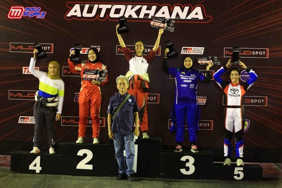 Podium Kelas Wanita-Canya Terus Mendominasi