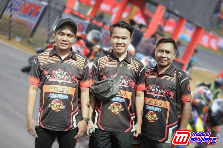 Farly Juandri (Owner EFJE Globalindo) Ditemani Dias & Panji Dari Mars Garage Serta Victory Racing Bandung