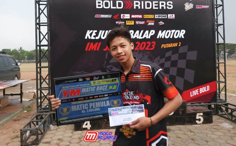 Indra Ramadhan Raih JU Matic Pemula- EFJE Globalindo Mars Garage Victory 13 Concept Banjir Pujian
