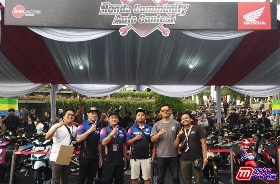 Penyelenggara Honda Community Auto Contest Bersama Tim Penila Dari Motostylerz