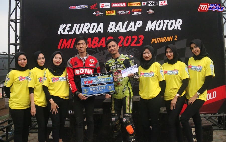 Prosesi Awarding JU Matic Open Kepada Irfan Akbar, Laksana Mulya 48 Pun Kian Berkibar