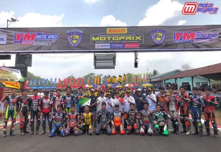 Yodi Rustandi (Owner YM Racing) Sukses Pentaskan Kejurnas Motoprix & Seri YM Matic Race