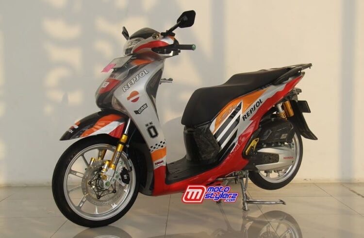 Modif Mentereng Honda SH1501 Semarang Style