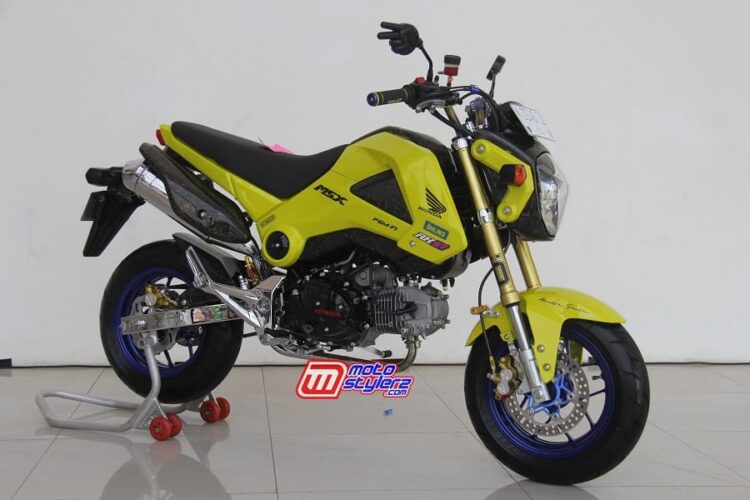 Modifikasi MSX 125 Bergenre Thailand Style