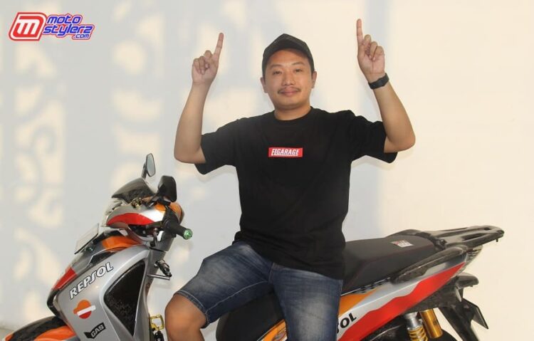 Udin El-Owner Sekaligus Modifikator El Garage Semarang, Salam 1 Hati