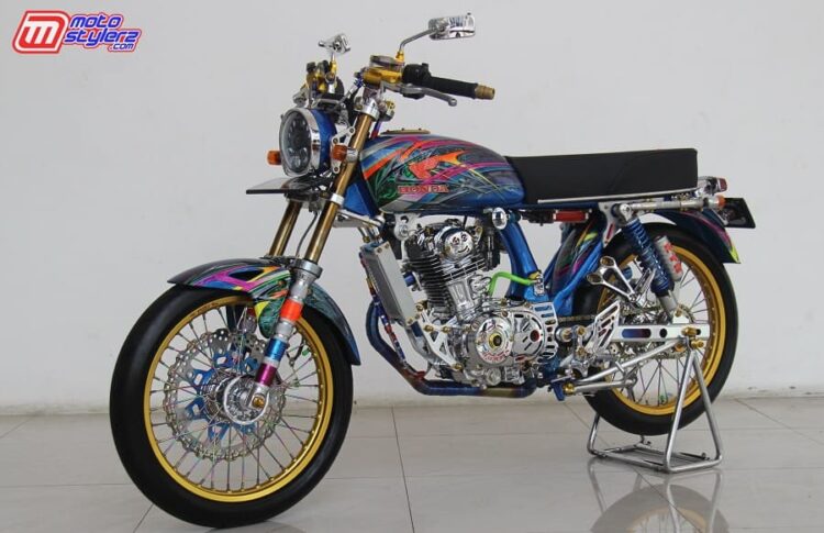 CB 100 Classic Modif by bro Gepeng