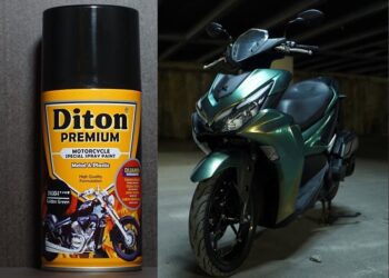 Diton Premium Bareng Warna Golden Green DB304 Siap Hadir Kontes Modifikasi Itenas Bandung