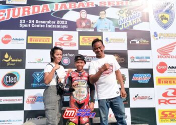Kawahara Putra Viandry Persembahkan Podium Bagi Kedua Ortunya di Kejurda Indramayu 2023