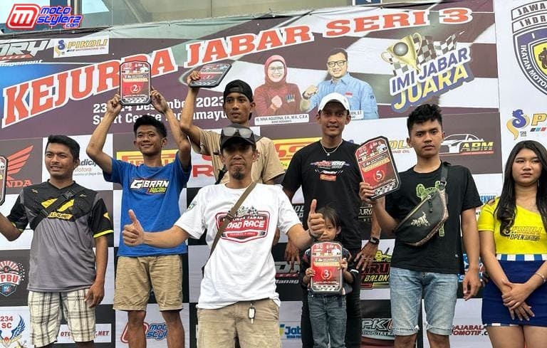 Podium Ketiga Sukses Dihasilkan Hendra Axo di Event Kejurda