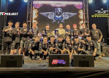 Teguh M Arief Owner TZM Project) Bersama HMM Itenas Bandung, Skuad Motostylerz & 3 Peraih The Best Of Show