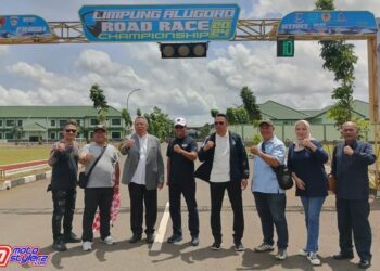 Alugoro Road Race Dihadiri Walikota Tangsel (Benyamin Davnie), Danbrigkav 1LA Kolonel Kav Nanak Yuliana Aldin Ramadian (BAR Motorsport) serta Perwakilan Sponsor)