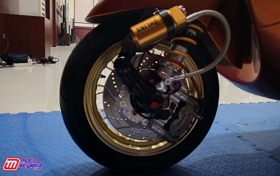 Shock Ohlins-Setingan Semi Racing