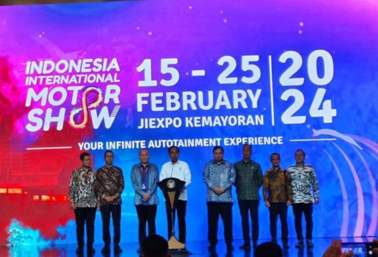 IIMS 2024 Resmi Dibuka Presiden Joko Widodo