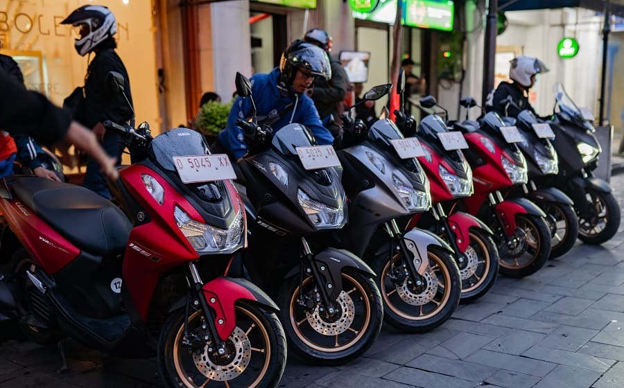 Warna Memikat Yamaha Lexi LX 155 Bikin Siapaun Tegoda