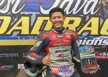 Dadan Alamsyah Tercepat di Sirkuit Brigif (Cimahi)