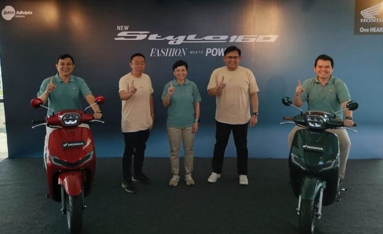 Managament PT DAM Saat Memperkenalkan Honda Stylo 160