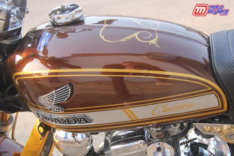 Repaint Coklat Bikin Mengkilat