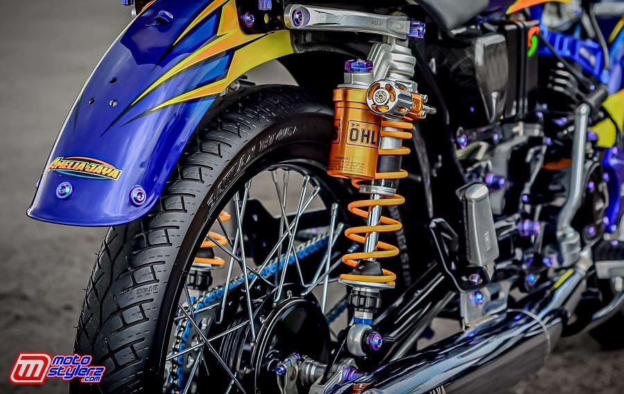 Suspensi Ohlins, Bertandem Bareng Swingarm YT