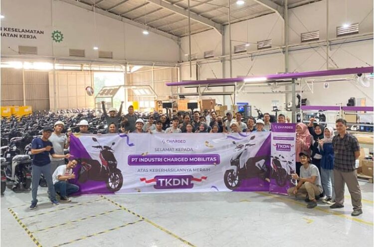 Charged Indonesia Mantab Raih Sertifikasi TKDN