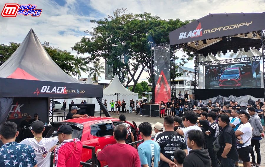 Black Motodify 2024 Manado, Mantab di Tahun Kedua Bareng Kualitas Dan Trend Modifikasi Berkelas