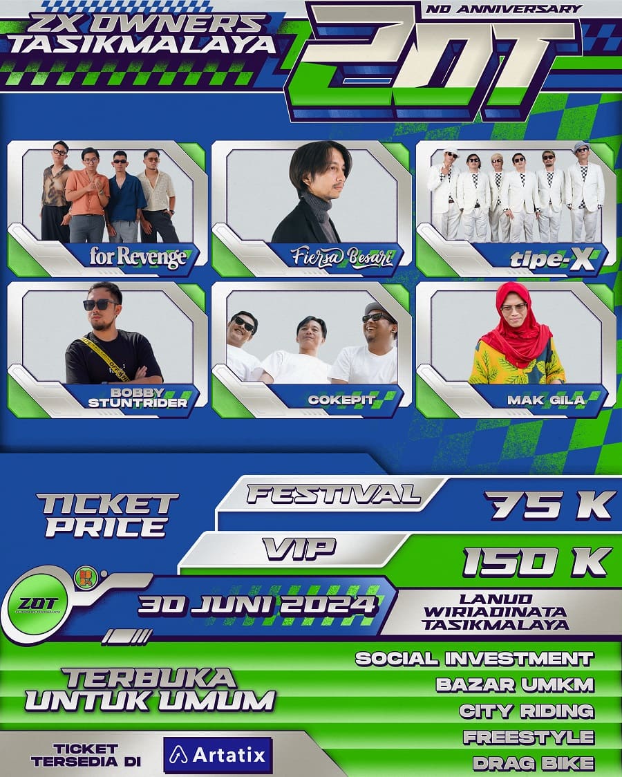 ZOT Anniversary Drag Bike Championship (Tasikmalaya) Dipanaskan Perform Mak Gila Juga Tipe-X