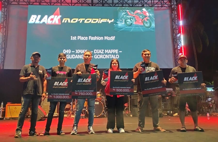 Black Motodify 2024 Manado, Mantab di Tahun Kedua Bareng Kualitas Dan Trend Modifikasi Berkelas