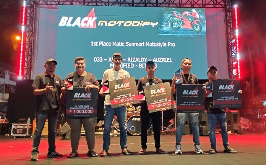 Black Motodify 2024 Manado, Mantab di Tahun Kedua Bareng Kualitas Dan Trend Modifikasi Berkelas