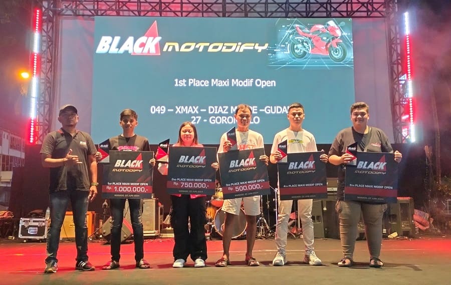 Black Motodify 2024 Manado, Mantab di Tahun Kedua Bareng Kualitas Dan Trend Modifikasi Berkelas